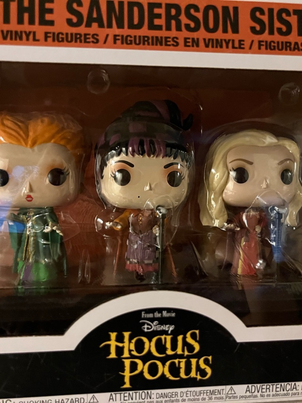 Funko Disney Hocus Pocus Sanderson Sisters 3-Figure Set Green, Purple, Red #1202